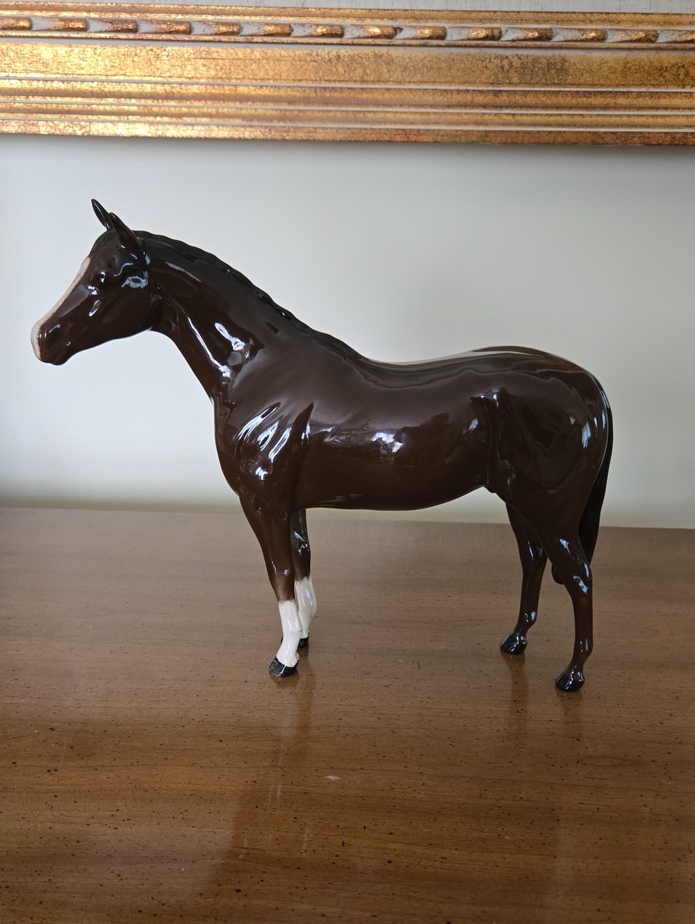 Beswick Porcelain Thoroughbred Stallion Figurine 1772 - Picture 2 of 10